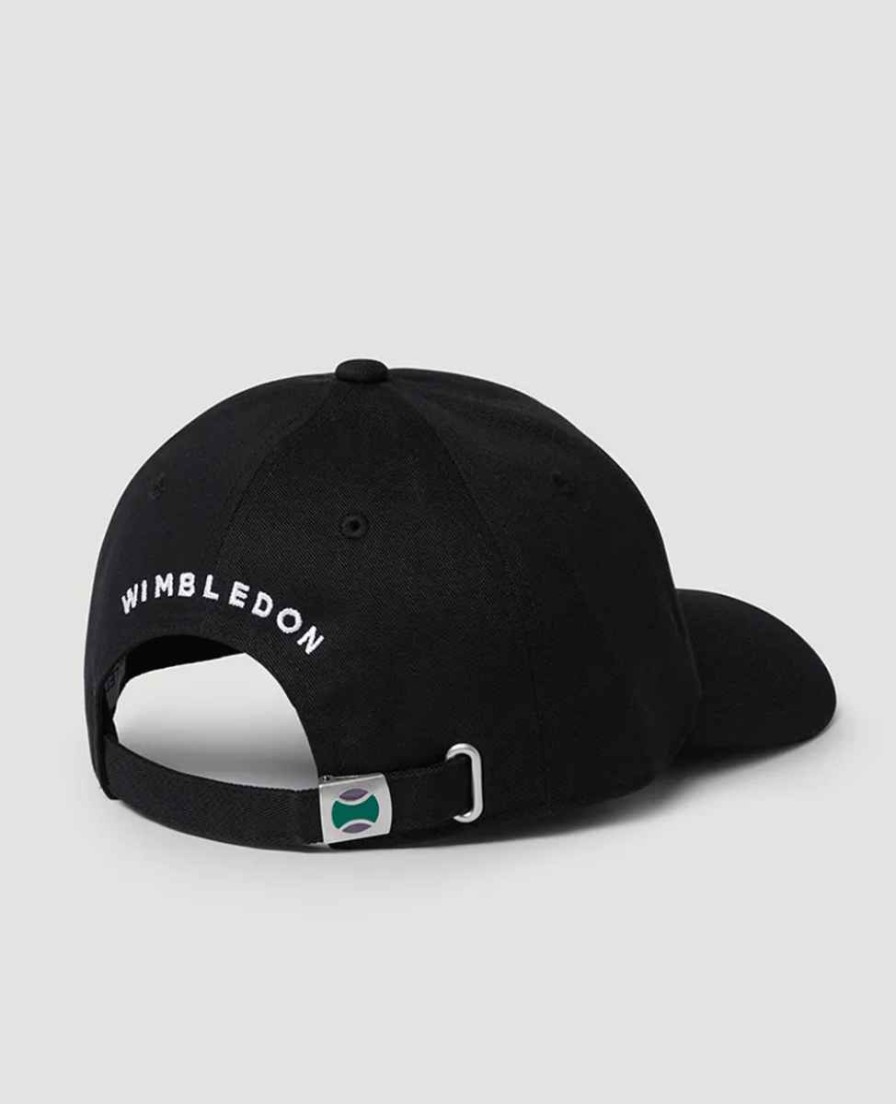 Clothing Wimbledon Headwear | Championships Logo Cap - Black