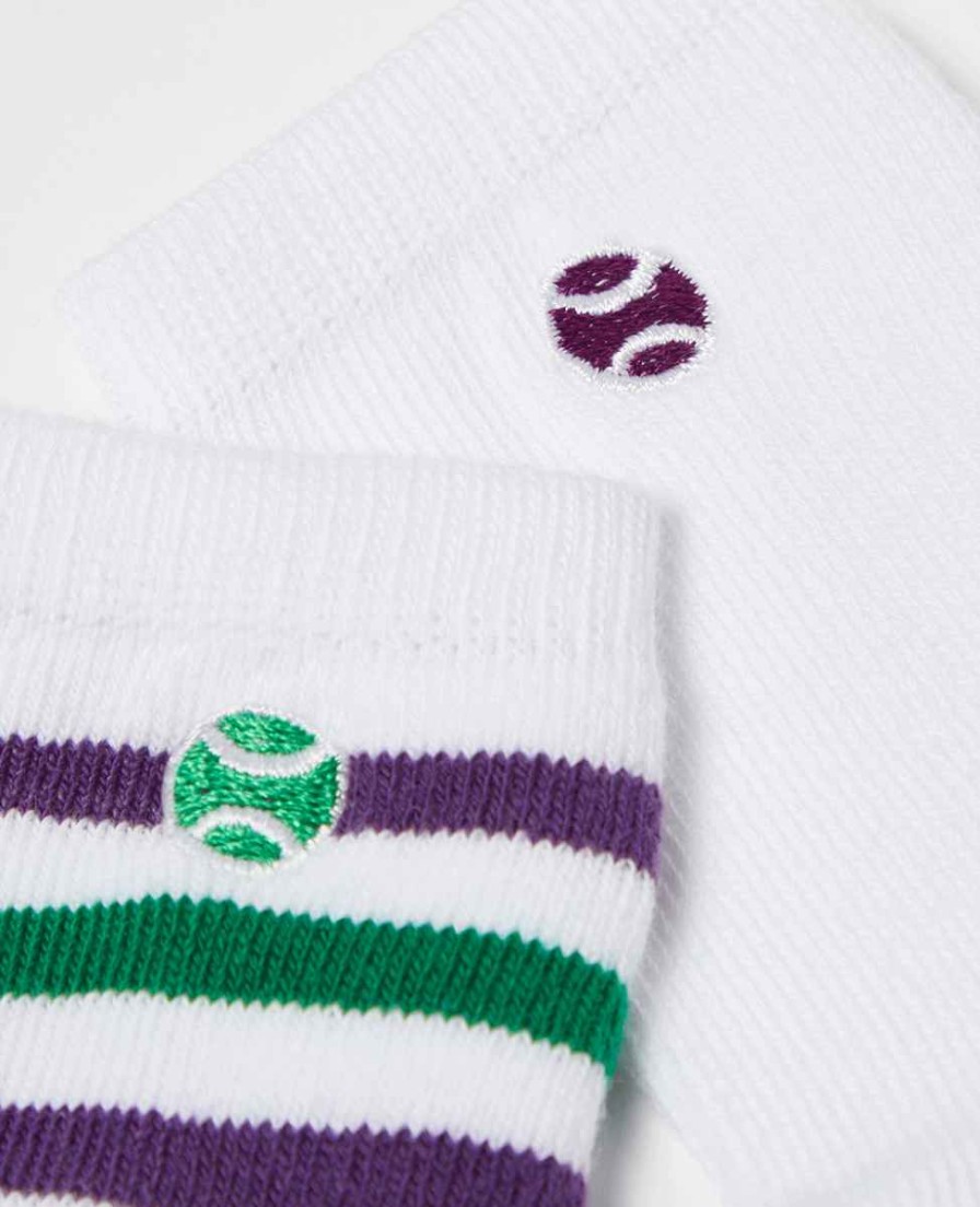 Clothing Wimbledon Socks | Socks Baby Two Pack - Multi